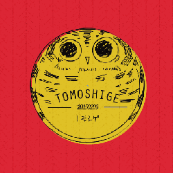 TOMOSHIGE のロゴ（フクロウ）